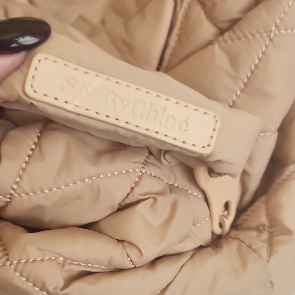 See By Chloe Quilted Bag In Light Pink Blush - Picture 4 of 15